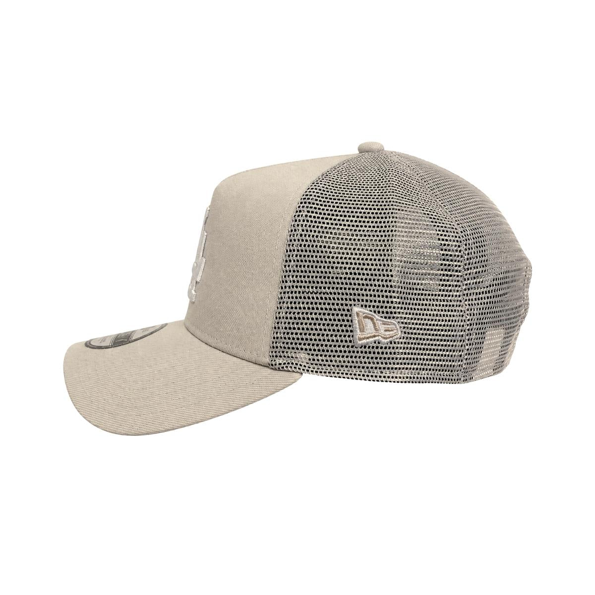 9FORTY A-Frame Trucker Los Angeles Dodgers Stone Snapback