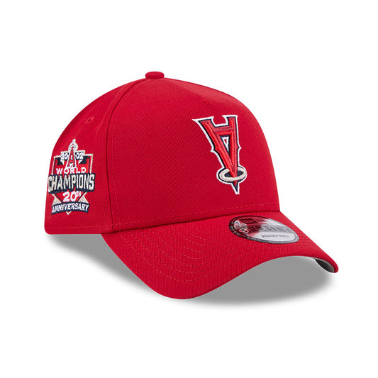 9FORTY A-Frame Los Angeles Angels Upside Down Red Snapback