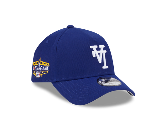 9FORTY A-Frame Los Angeles Dodgers MLB Upside Down Dark Royal Snapback