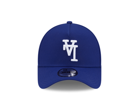 9FORTY A-Frame Los Angeles Dodgers MLB Upside Down Dark Royal Snapback