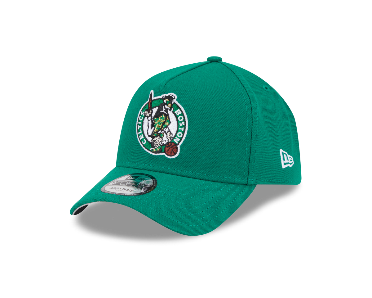 9FORTY A-Frame Boston Celtics NBA Upside Down Kelly Green Snapback