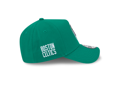9FORTY A-Frame Boston Celtics NBA Upside Down Kelly Green Snapback