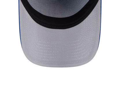 9FORTY A-Frame New York Knicks NBA Upside Down Majestic Blue Snapback