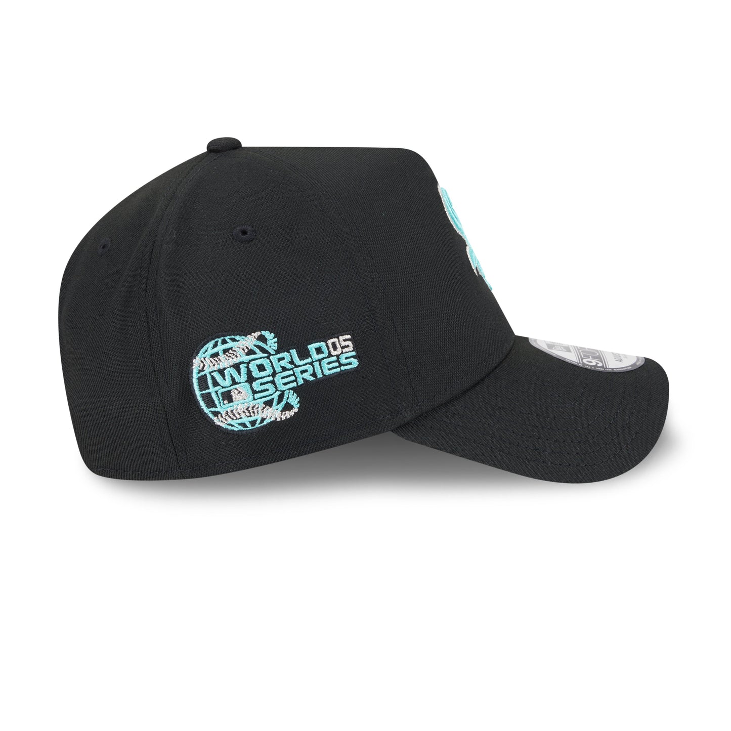 9FORTY A-Frame Chicago White Sox Black & Seaglass Snapback