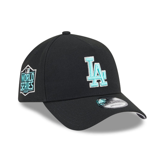9FORTY A-Frame Los Angeles Dodgers Black & Seaglass Snapback