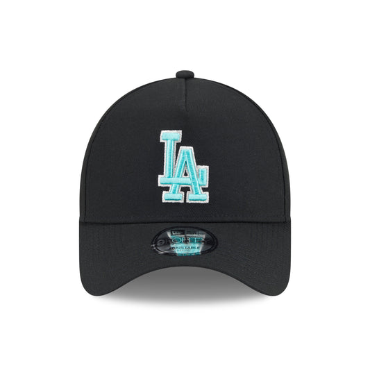 9FORTY A-Frame Los Angeles Dodgers Black & Seaglass Snapback