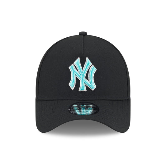 9FORTY A-Frame New York Yankees Black & Seaglass Snapback