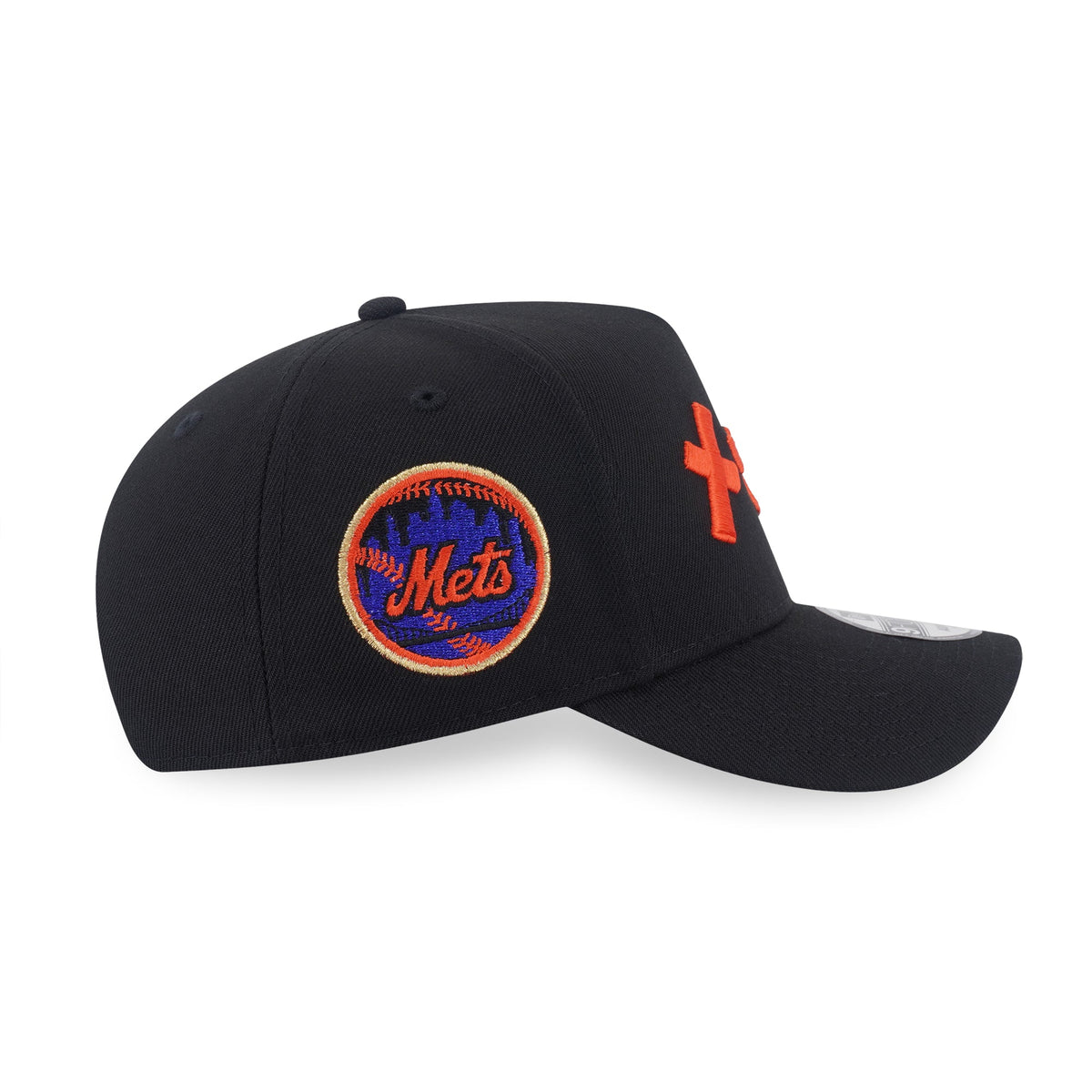 9FORTY A-Frame New York Mets Kanji Black Snapback