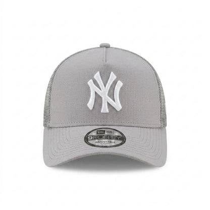 9FORTY A-Frame Trucker New York Yankees Gray Snapback