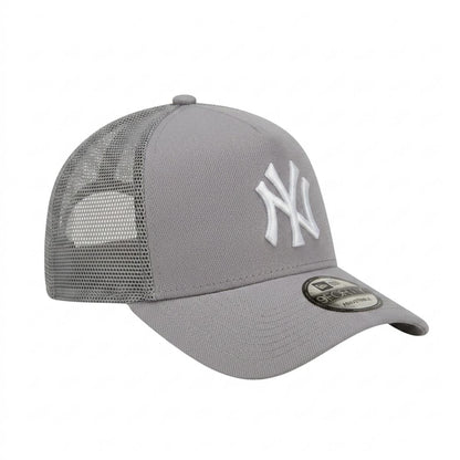 9FORTY A-Frame Trucker New York Yankees Gray Snapback