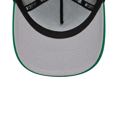 9FORTY A-Frame Trucker New York Yankees Green Snapback