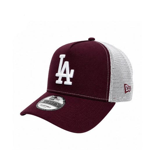 9FORTY A-Frame Los Angeles Dodgers Maroon Snapback