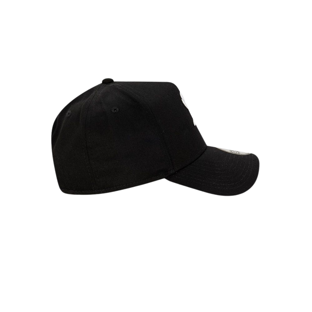 9FORTY A-Frame Chicago White Sox Oversize Logo Black Snapback