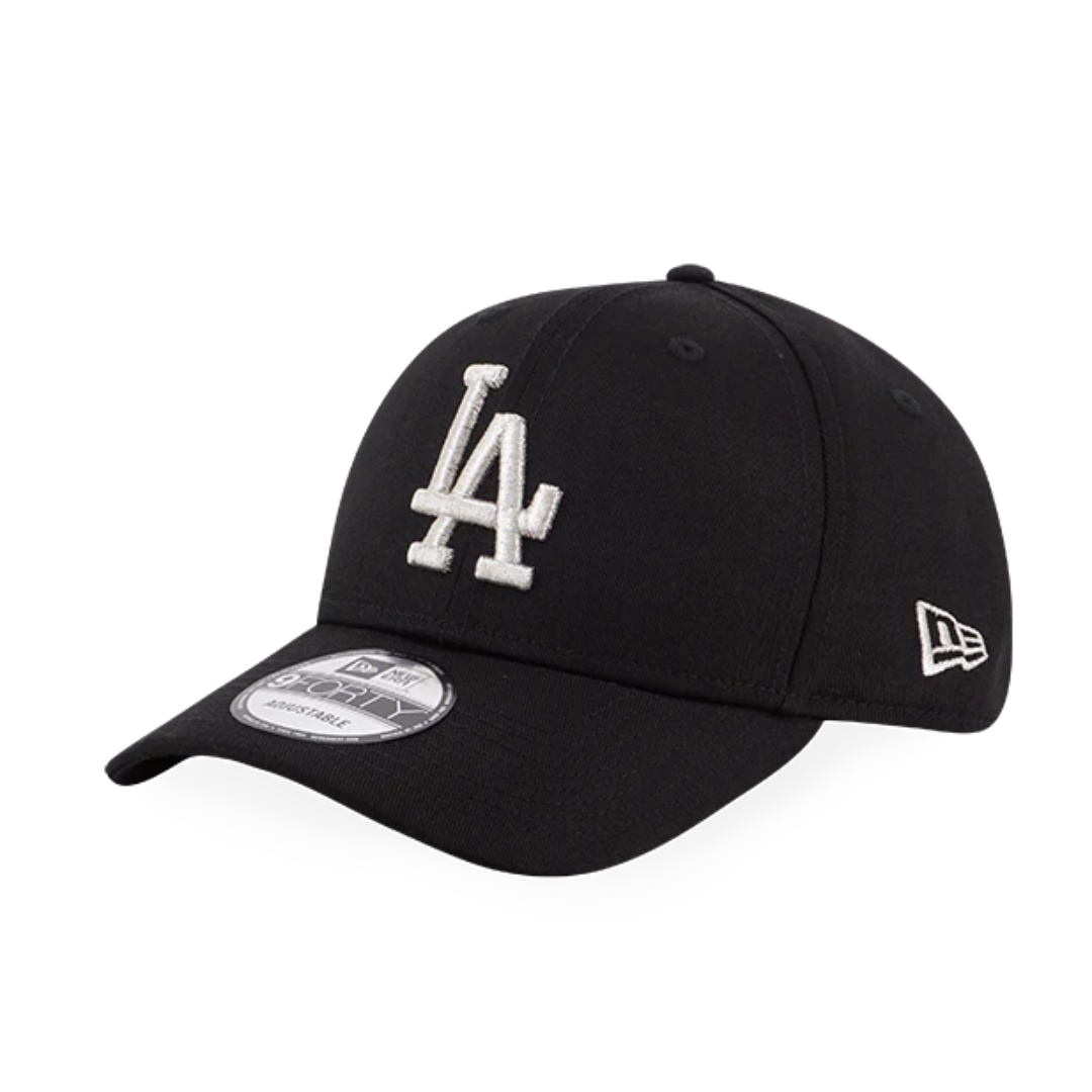 9FORTY Los Angeles Dodgers MLB Basic Silver Black Adjustable