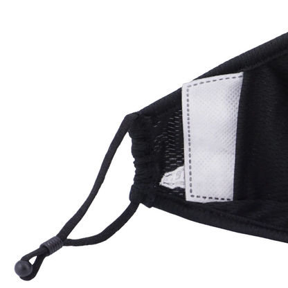 New Era Face Mask Black
