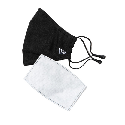 New Era Face Mask Black