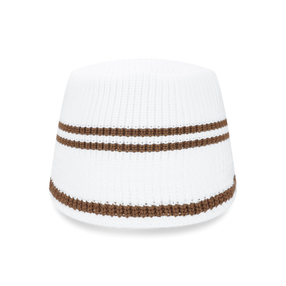 Ivory Knit Bucket