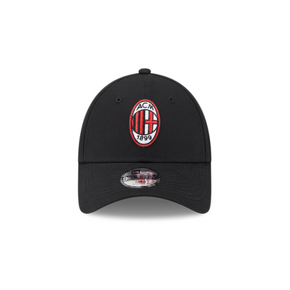 9FORTY Kids AC Milan Black Adjustable