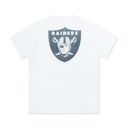 Las Vegas Raiders White Short Sleeve T-Shirt