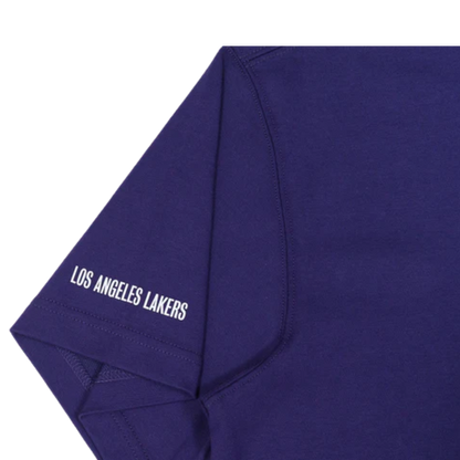 Los Angeles Lakers Purple Short Sleeve T-Shirt