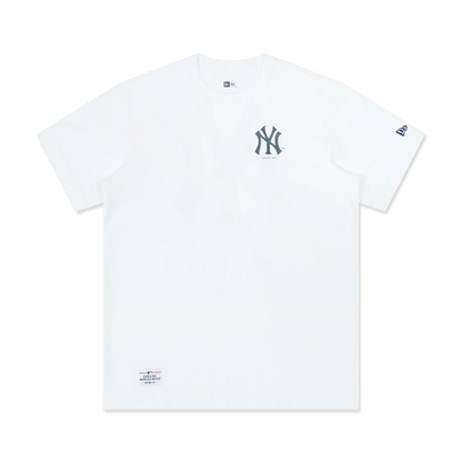 New York Yankees White Short Sleeve T-Shirt