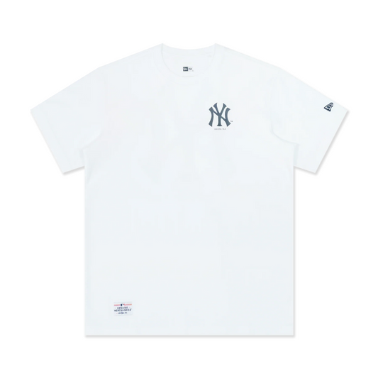 New York Yankees White Short Sleeve T-Shirt