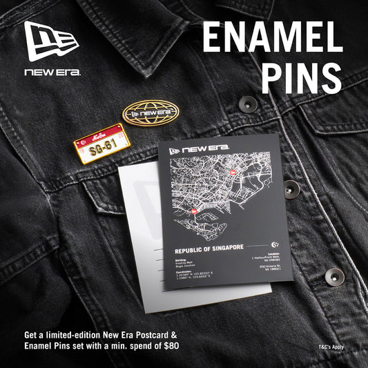 New Era Enamel Pin Pack & Postcard Set [NOT FOR SALE]