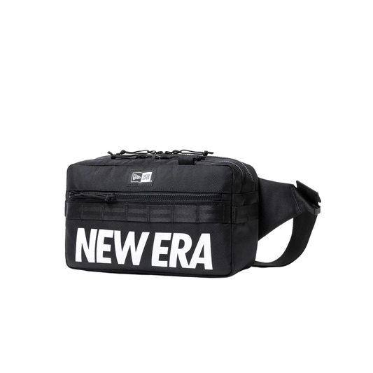 New Era Logo Square Black Waist Bag